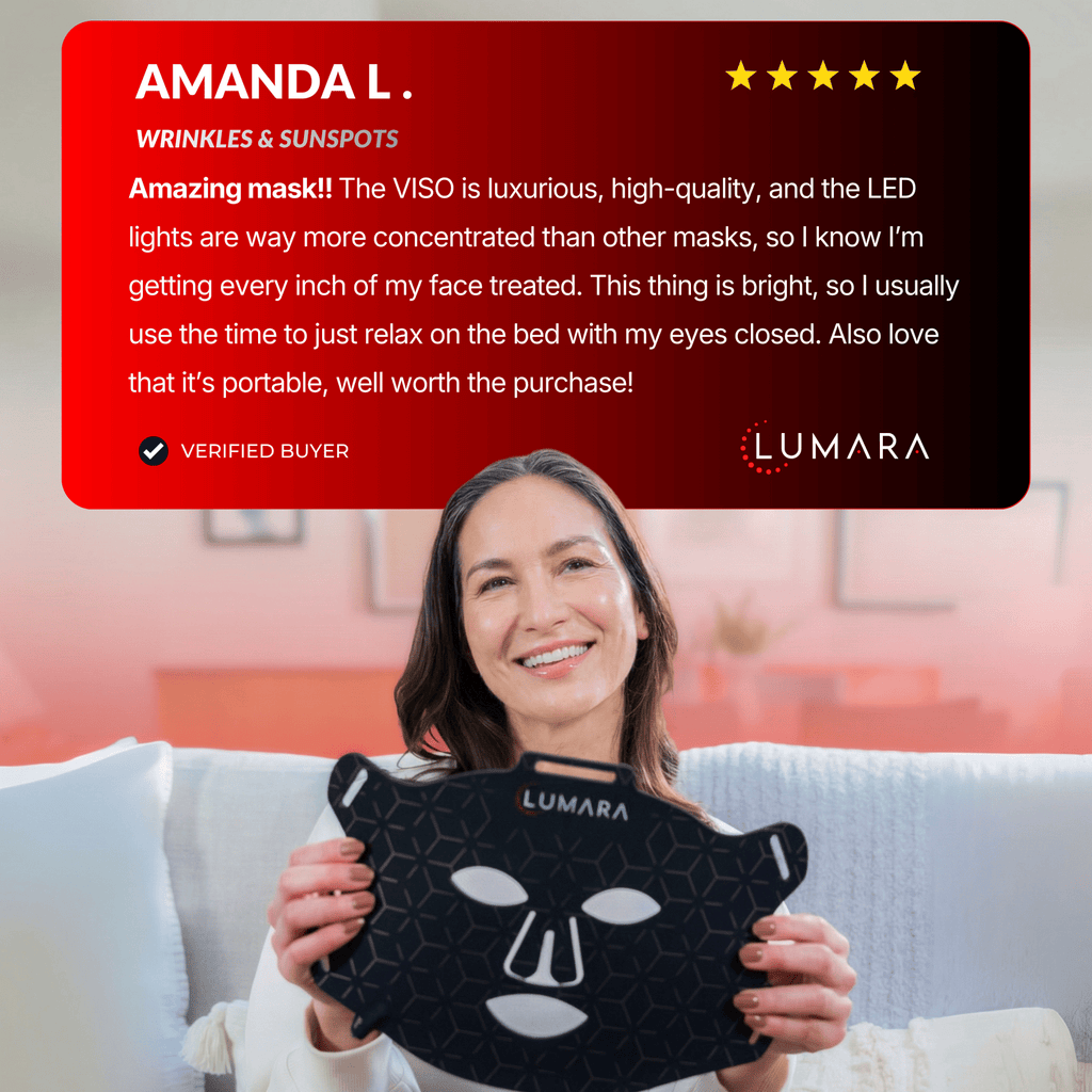 VISO - FDA 510(k) Cleared Red Light Therapy Mask
