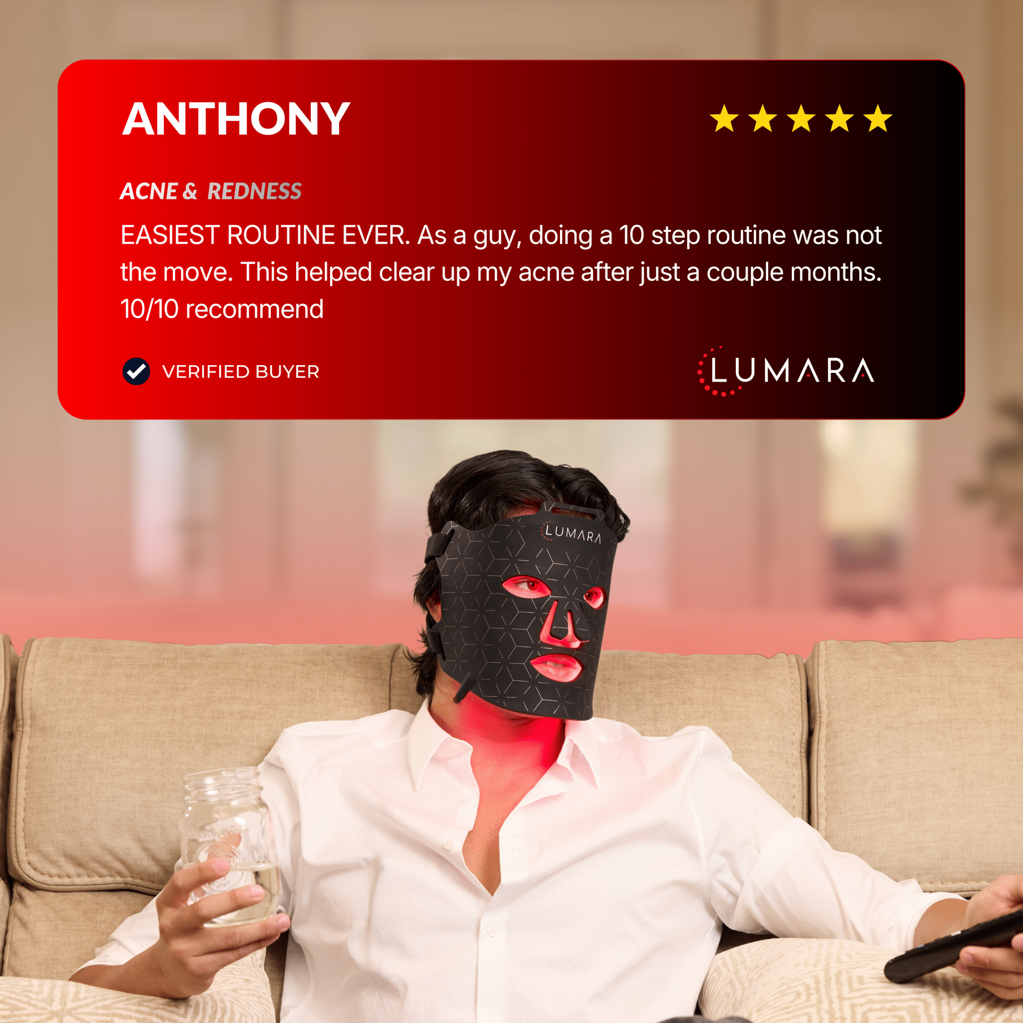 VISO - FDA 510(k) Cleared Red Light Therapy Mask