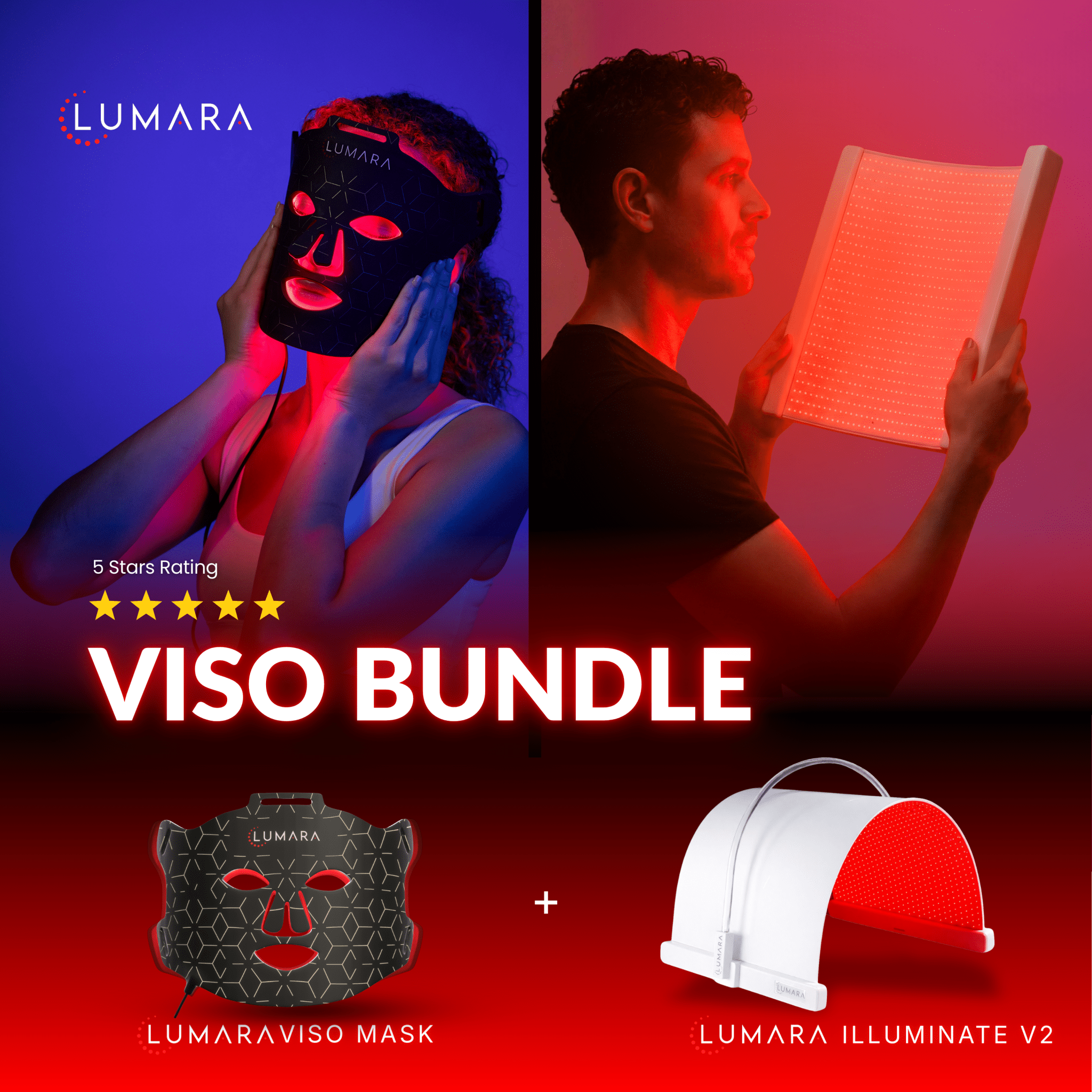 VISO - FDA 510(k) Cleared Red Light Therapy Mask
