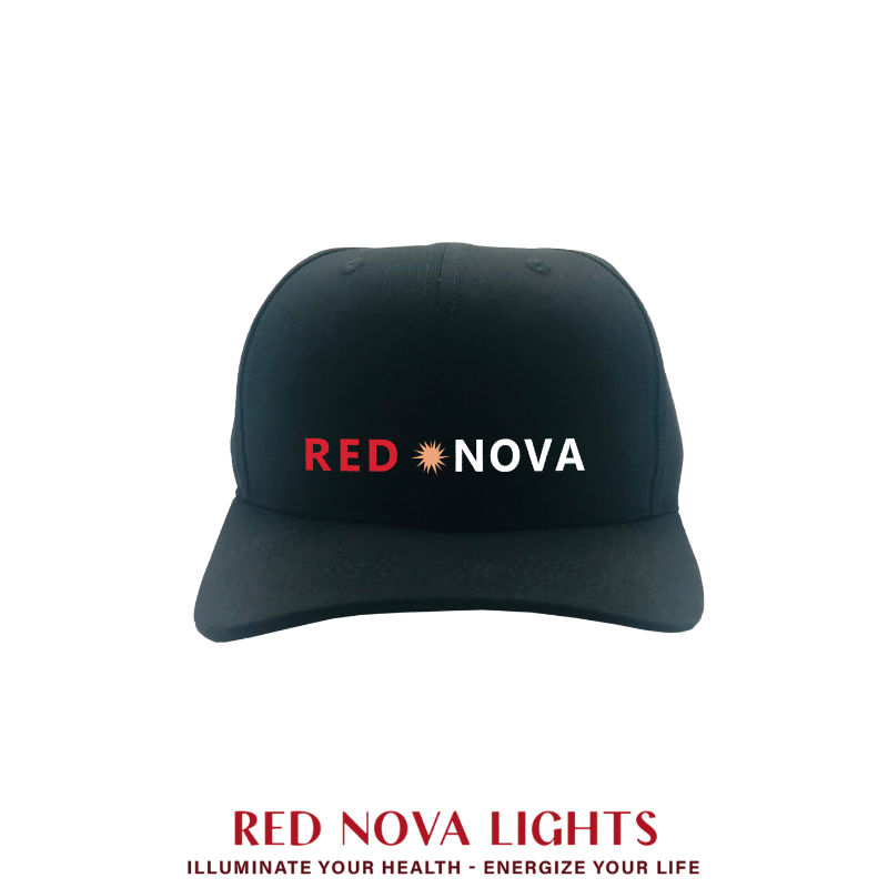 Red Light Therapy Hat – 660nm + 850nm Red & Near-Infrared LEDs