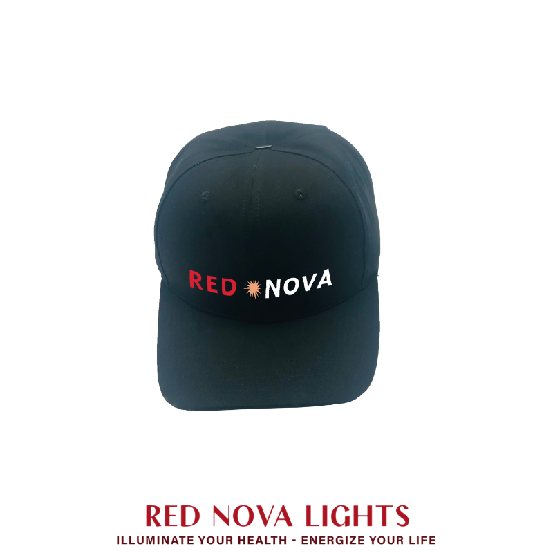 Red Light Therapy Hat – 660nm + 850nm Red & Near-Infrared LEDs
